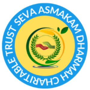 seva asmakam dharmah charitable trust logo
