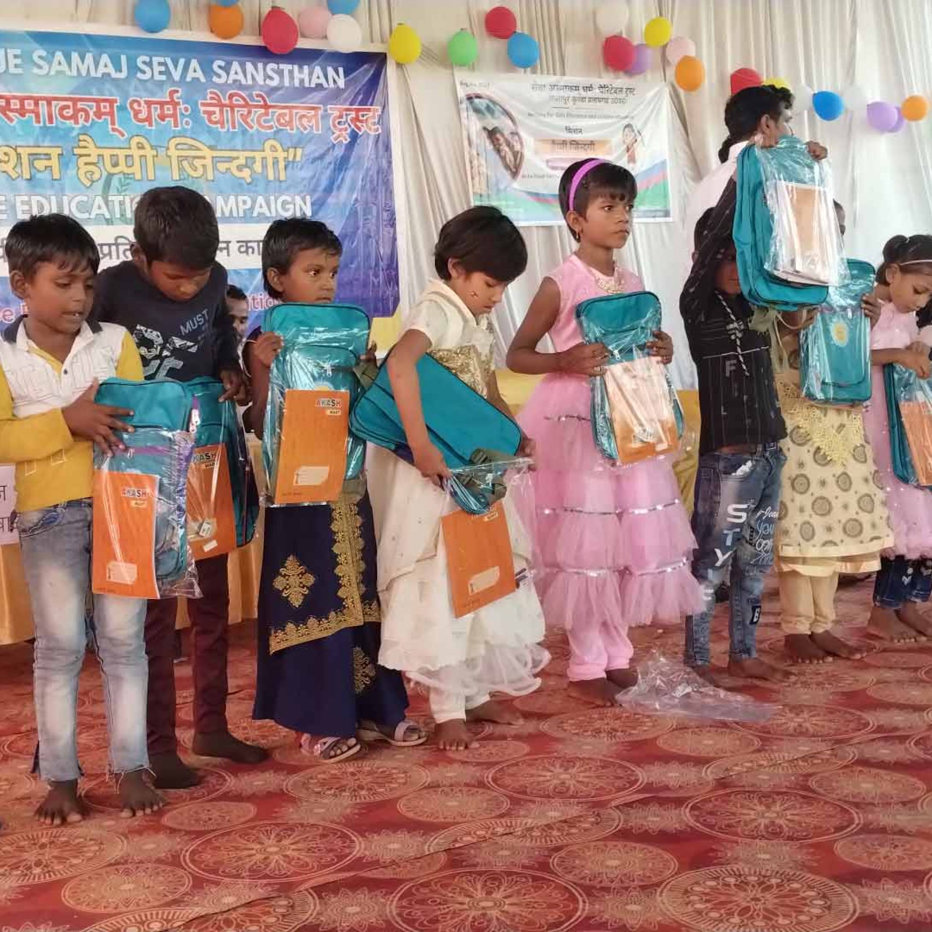 Seva Asmakam Dharmah Mission Happy Zindagi
