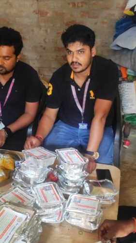 Diwali Food Distribution Seva Asmakam Dharmah Charitable Trsut 