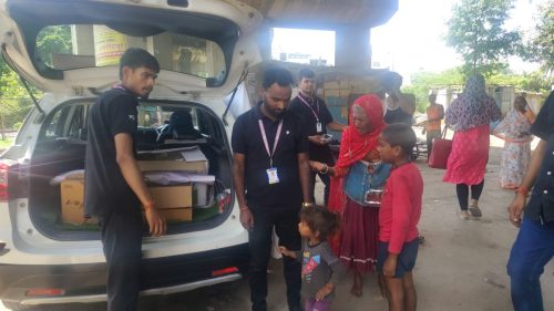 Seva Asmakam Dharmah Charitable Trust Food Distribution Drive Raibreli 